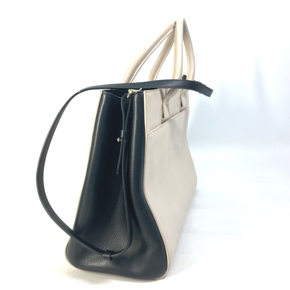 CHANEL CC Mark Bicolor 2WAY Shoulder Bag Beige - Picture 4 of 16